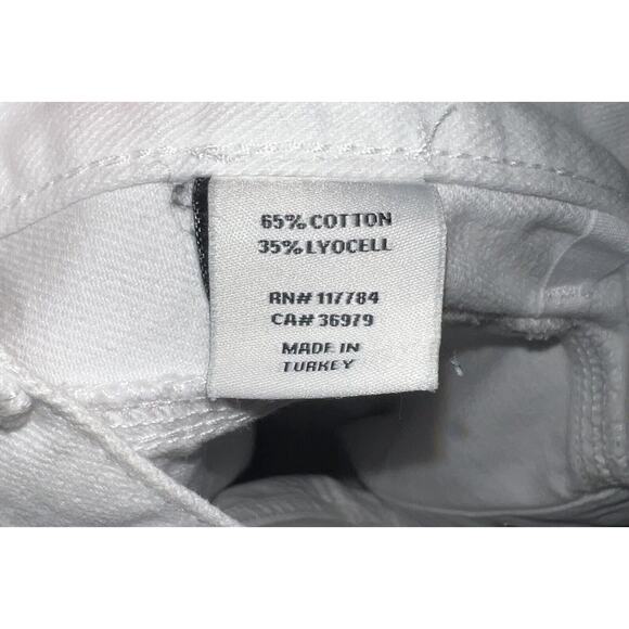 RAILS Womens Size 31 White Jean Skirt Canyon High Waisted Salt Denim Button Up - Picture 8 of 9